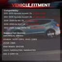 2001-2009 Hyundai Accent Starter 1.6L Auto Trans 17826
