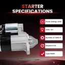 2003-2010 Chrysler PT Cruiser Starter 2.4L 17849