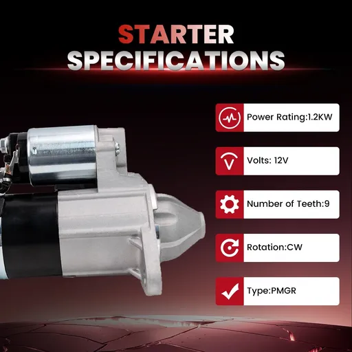2003-2010 Chrysler PT Cruiser Starter 2.4L 17849