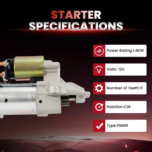 Starter For Ford Focus 2.3L 2003-2007 2.0L 2005-2010 6674