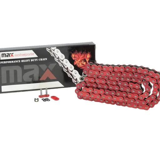 525 O Ring Chain For 1988-2007 Honda Shadow VLX 600 Red
