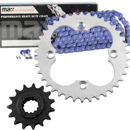 Blue Drive Chain And Sprocket Set For 1999-2004 Honda TRX400 EX Sportrax