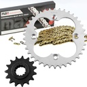 Gold Drive Chain And Sprocket Set For 1999-2004 Honda TRX400 EX Sportrax
