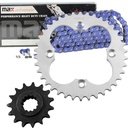 Blue O Ring Chain And Sprockets Set For 1999-2004 Honda TRX400 EX Sportrax