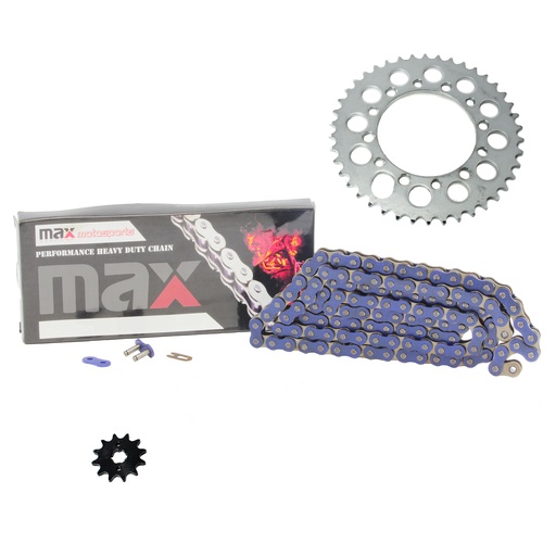 Blue Drive Chain And Sprockets Set For 1994 1995 1996 Honda TRX 200 D Fourtrax Type II