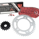 Red O Ring Chain And Sprocket Kit For Honda Shadow Ace 750 VT750C 1998-2003