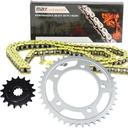 Yellow O Ring Chain And Sprocket Kit For Honda Shadow Ace 750 VT750C 1998-2003
