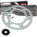 Black O Ring Chain And Sprocket Kit For 2001-2004 Yamaha YZ250