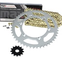 Gold O Ring Chain And Sprocket Kit For 2001-2004 Yamaha YZ250