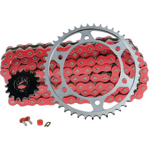2004-2018 Honda CRF450R Chain And Sprocket Set Red