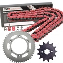 Red O Ring Chain And Sprocket Kit For 2003-2018 Honda CRF230F