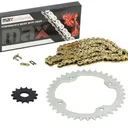 2004-2013 Yamaha Raptor 350 Chain And Sprocket Kit Gold