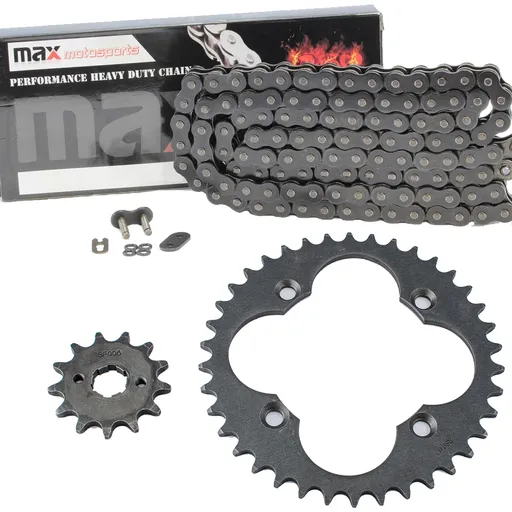 Blue O-Ring Drive Chain & Sprockets Kit for Honda TRX250R