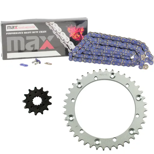 2001-2005 Yamaha Raptor 660 Chain And Sprocket Kit Blue YFM660R