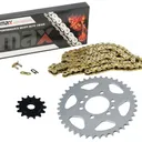2003-2006 Kawasaki KSF400 A KFX400 Chain And Sprocket Kit Gold