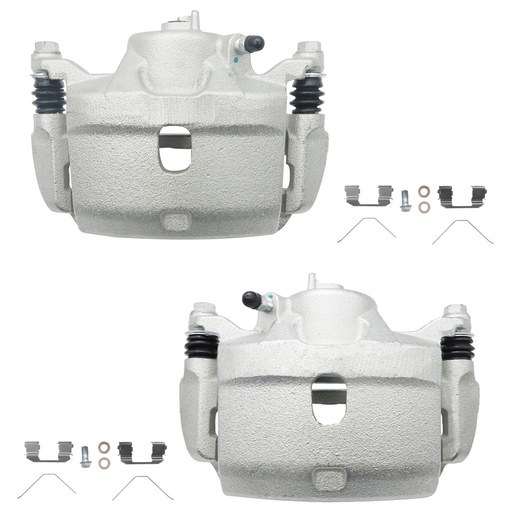 2008-2011 Chrysler Town And Country Dodge Grand Caravan Front Brake Calipers With Bracket