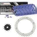 Blue O Ring Chain And Sprocket Kit For 1988-2006 Yamaha Blaster 200