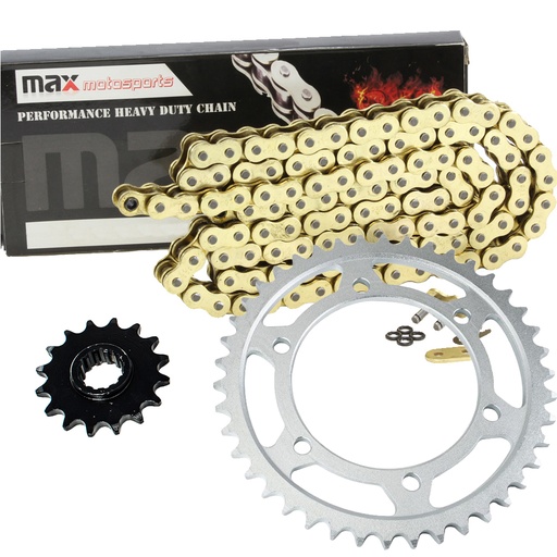 Gold O Ring Chain And Sprocket Set For 2003-2020 Honda CBR600RR