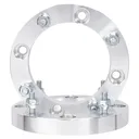 1 inch 4x156 Wheel Spacers 131mm Hub Bore 3/8"-24 Studs For Polaris Ranger Sportsman RZR 2pcs