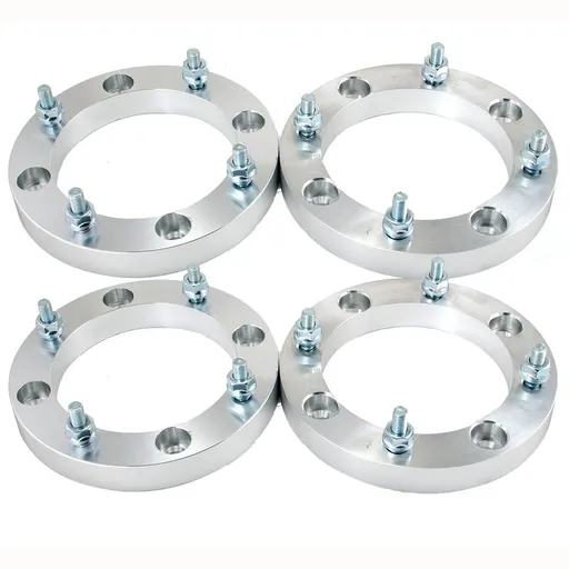 4x4 Wheel Spacers 1 inch 12mm x 1.25 Studs 68.5mm Hub Bore For Yamaha G16 G29 4pcs