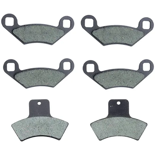 Front Rear Kevlar Carbon Brake Pads For 1998-2002 Polaris Sportsman 500 Worker RSE EBS