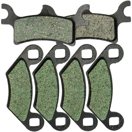Front Rear Kevlar Carbon Brake Pads For 2003-2008 Polaris Sportsman 500 HO EFI