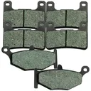 Front Kevlar Carbon Brake Pads For 2006-2010 Suzuki GSXR 600 750