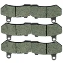 Front Rear Kevlar Carbon Brake Pads For 2008-2017 Harley Davidson Street Glide FLHX