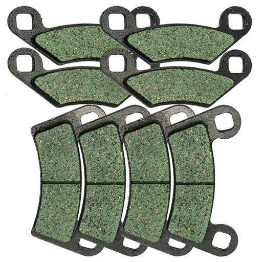 Front Rear Kevlar Carbon Brake Pads For 2009-2014 Polaris RZR 800S