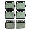 Front Rear Kevlar Carbon Brake Pads For 2003-2014 Suzuki LTZ400 Quadsport