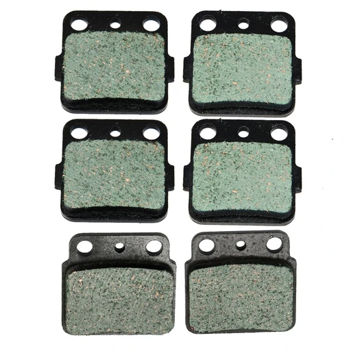 Front Rear Kevlar Carbon Brake Pads For 2003-2014 Suzuki LTZ400 Quadsport