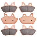 2000-2007 Harley Davidson Touring Flhtcui Electra Glide Ultra Classic Front Rear Sintered Brake Pads