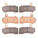 Front Rear Sintered Brake Pads For 2008-2018 Harley Davidson Electra Glide Ultra Classic FLHTCU