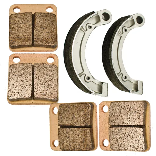 2004 2005 2006 Yamaha Bruin 350 YFM Front Rear Brake Pads Shoes