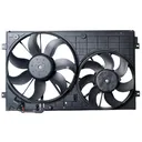 2012 2013 2014 Volkswagen Passat Radiator Cooling Fan Assembly No Louver Type 1K0959455ET