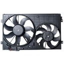 2012 2013 2014 Volkswagen Passat Radiator Cooling Fan Assembly No Louver Type 1K0959455ET
