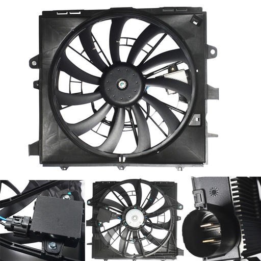 2014 2015 Cadillac CTS Radiator Cooling Fan Assembly 84001484