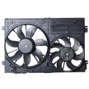 2006-2015 Volkswagen Jetta Radiator Cooling Fan Assembly With Louver Type 1K0959455ES