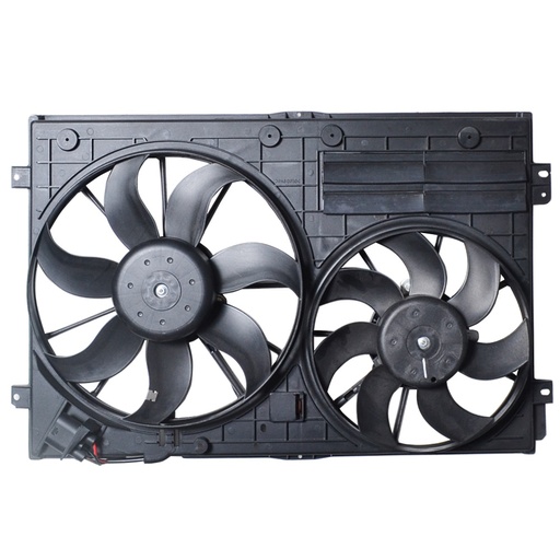 2006-2015 Volkswagen Jetta Radiator Cooling Fan Assembly With Louver Type 1K0959455ES