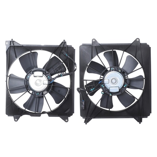 2008-2012 Honda Accord Radiator Cooling Fan Assembly 2.4L Left Right