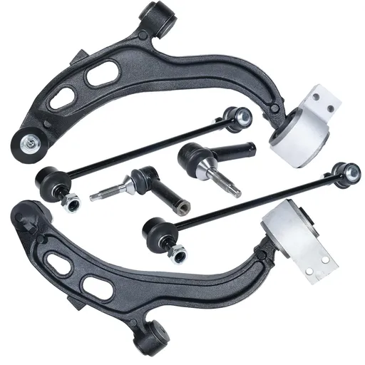 Front Lower Control Arm Tie Rods Sway Bar Suspension Kit For Ford Taurus 2013-2019 Flex 2013-2015 Lincoln MKT 2013-2019 6pcs