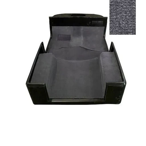 6 Piece Floor Mat Set For 1997-2006 Jeep Wrangler TJ Carpet Kit Gray