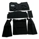 6 Piece Floor Mat Set For 1987-1995 Jeep Wrangler YJ Carpet Kit Black