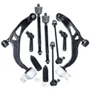 2011-2017 Ford Explorer Front Suspension Control Arm Kit With Tie Rod End Links 10pcs