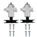 2x Cub Cadet Spindle Assembly Replace 618-0671 918-0671 918-04608A With Pulley