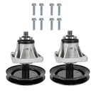 2x Spindle Assembly For Cub Cadet 46 inch Deck LT1045 LT1046 Replace 618-0660 918-0660