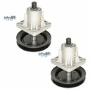 2x Spindle Assembly For Cub Cadet 46 inch Deck LT1045 LT1046 Replace 618-0660 918-0660