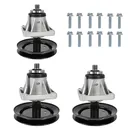 3x Spindle Assembly For Cub Cadet 46 inch Deck LT1045 LT1046 Replace 618-0660 918-0660