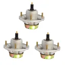 3x John Deere Spindle Assembly Fit Z425 Z445 With 48 and 54 inch Decks AM144377 AM135349 AM124498 AM131680