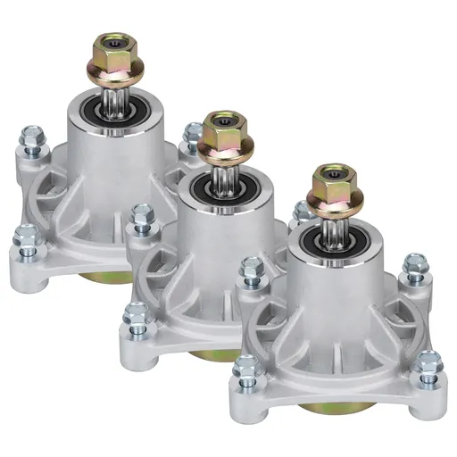 3x Spindle Assembly For Hustler 52 Inch Deck Raptor Replace 604214